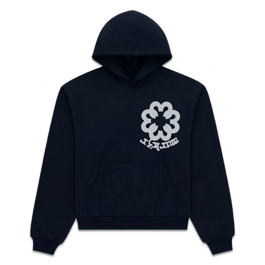 BLACK JUMBO HOODIE