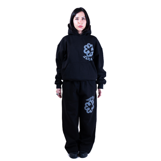 BLACK JUMBO SWEATS